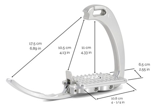 Tech Stirrups Safety stirrups – Medium size
