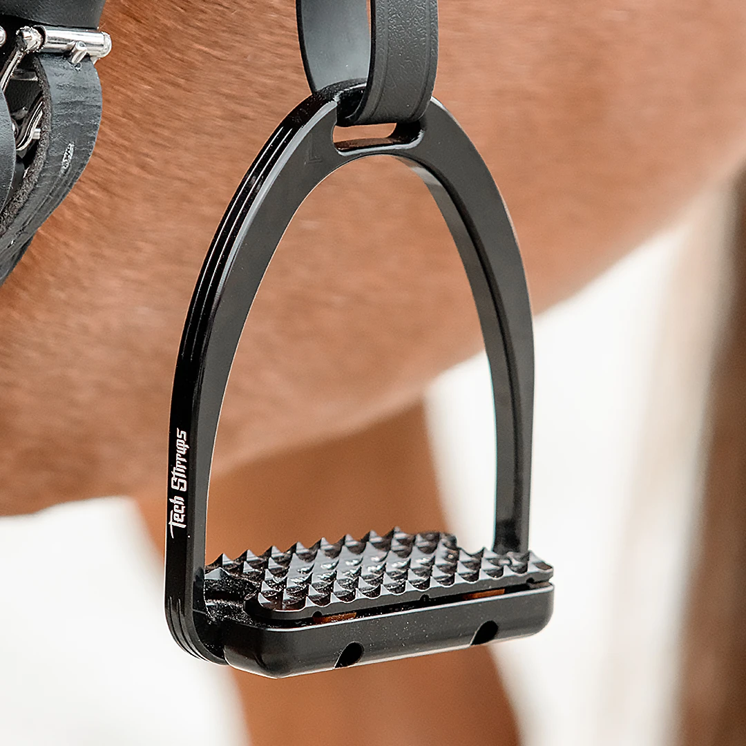 Capri dressage stirrups — classic aluminium equestrian stirrups