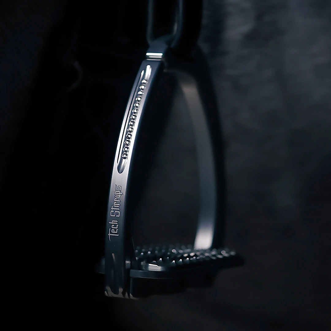 Crystal collection — premium safety stirrups with crystal decoration for dressage and showing