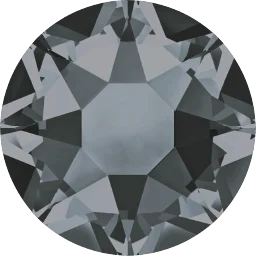 Crystal decoration Silver Night for equestrian safety stirrups